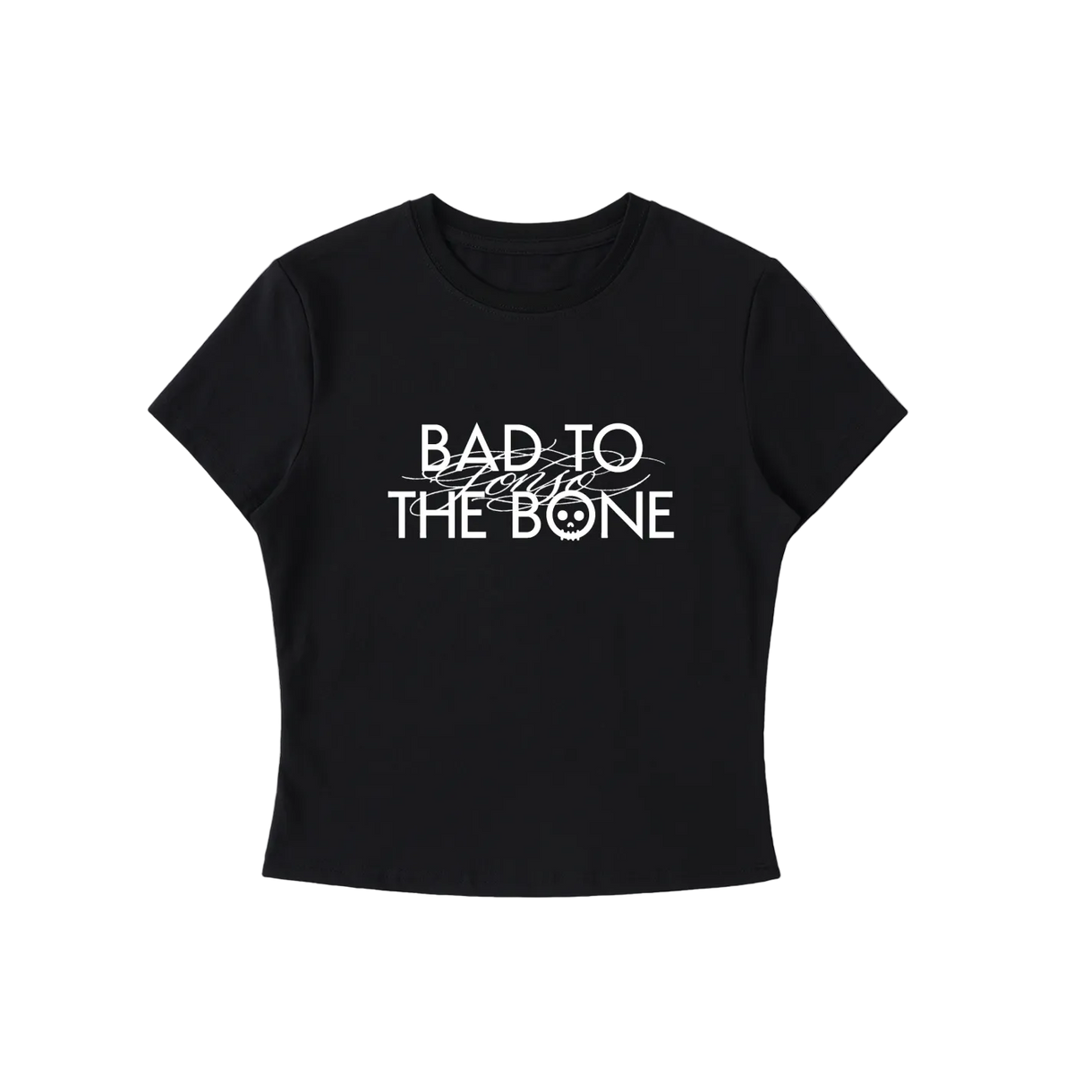 Fonso Crop Top "Bad To The Bone"