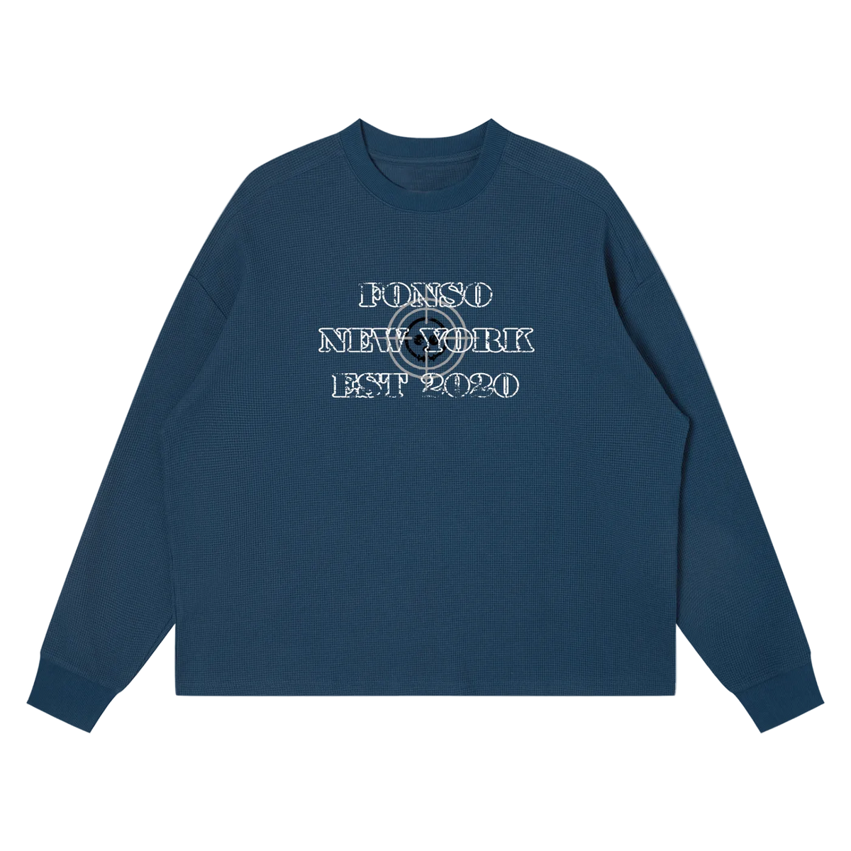 Fonso Waffle Knit Long Sleeve