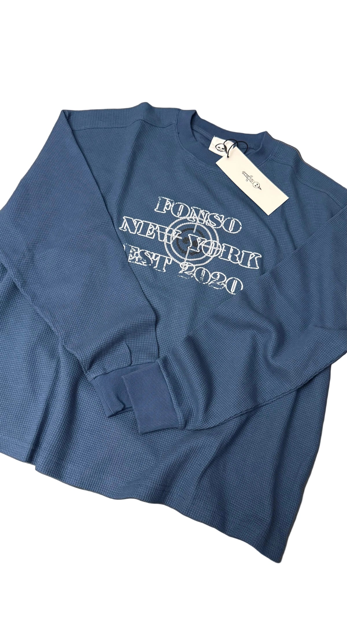 Fonso Waffle Knit Long Sleeve
