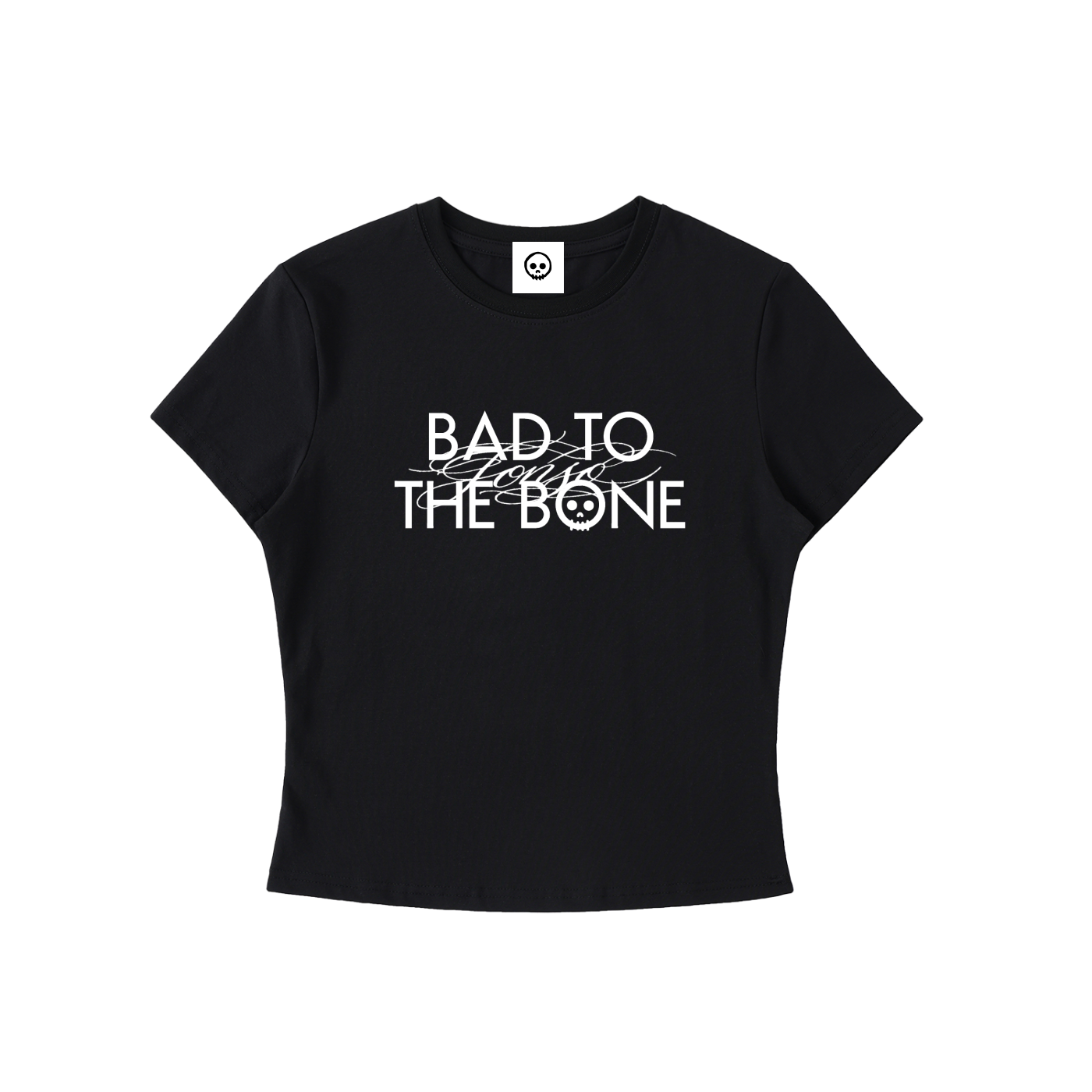 Fonso Crop Top "Bad To The Bone"
