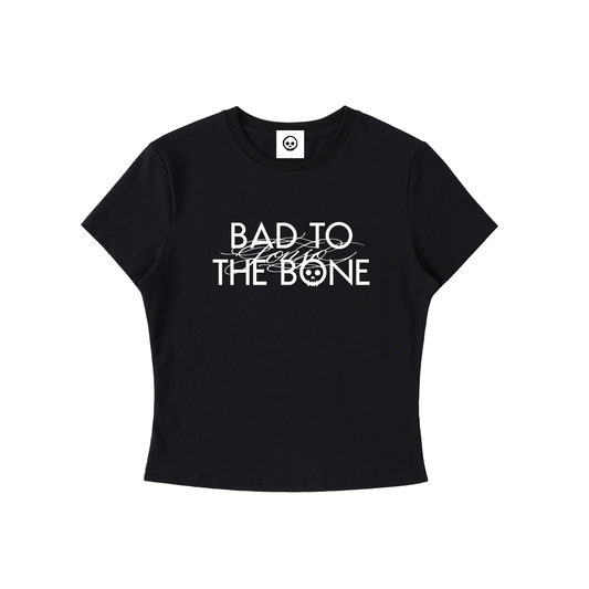 Fonso Crop Top "Bad To The Bone"