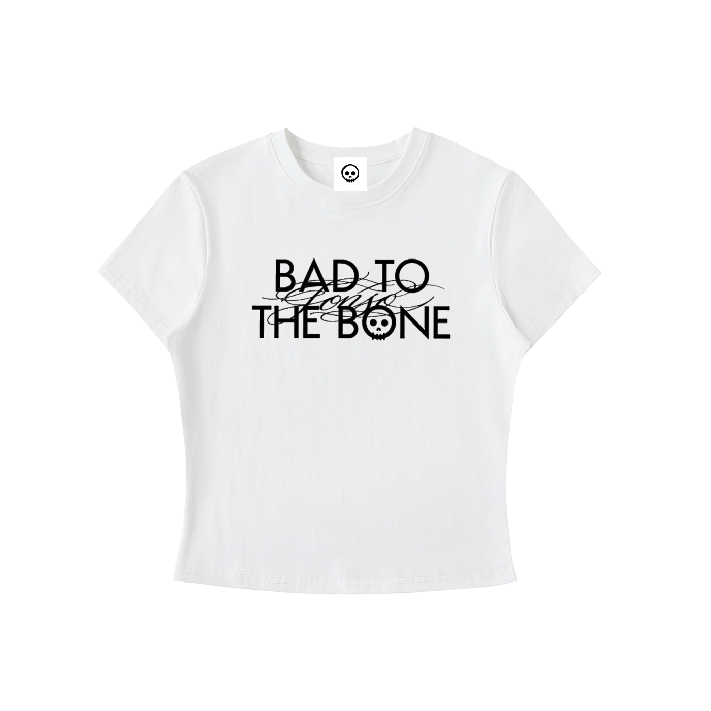 Fonso Crop Top "Bad To The Bone"