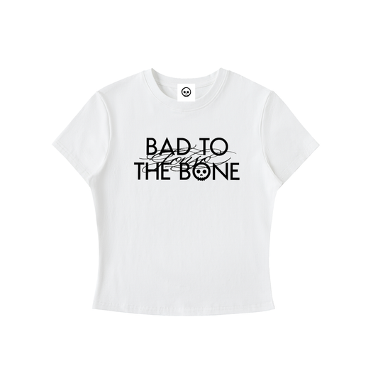 Fonso Crop Top "Bad To The Bone"