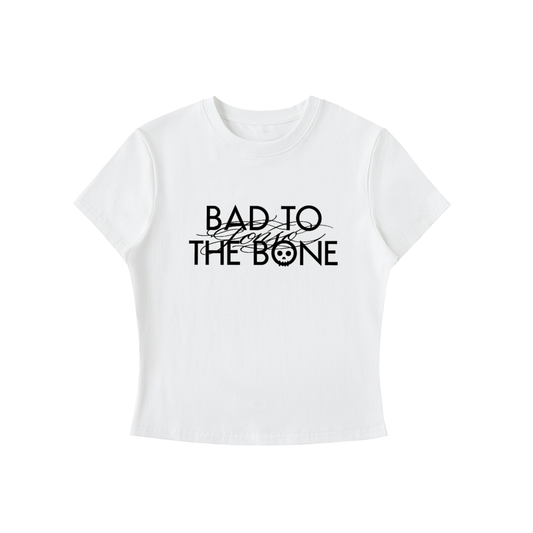 Fonso Crop Top "Bad To The Bone"